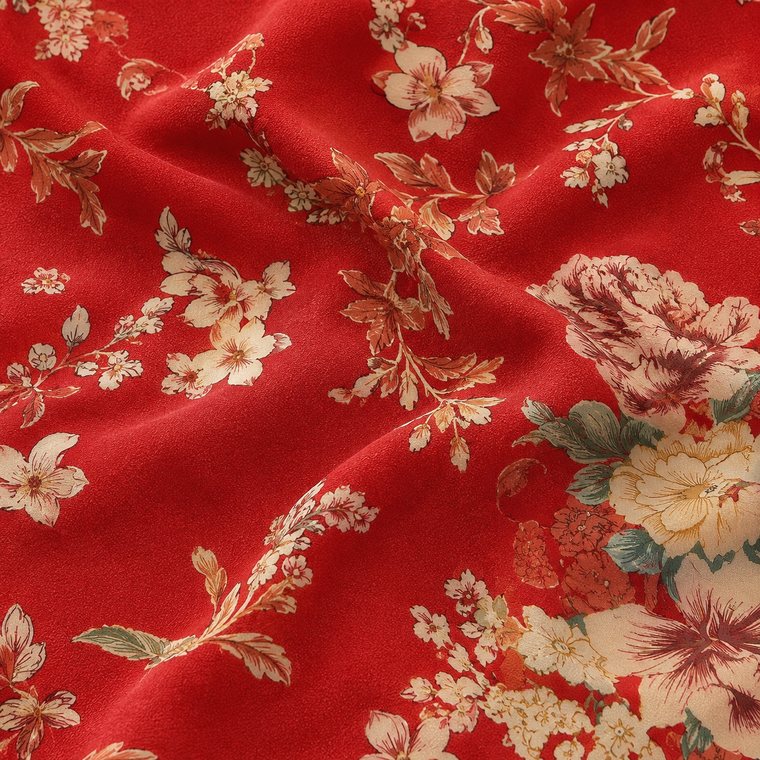 Vermilion Floral